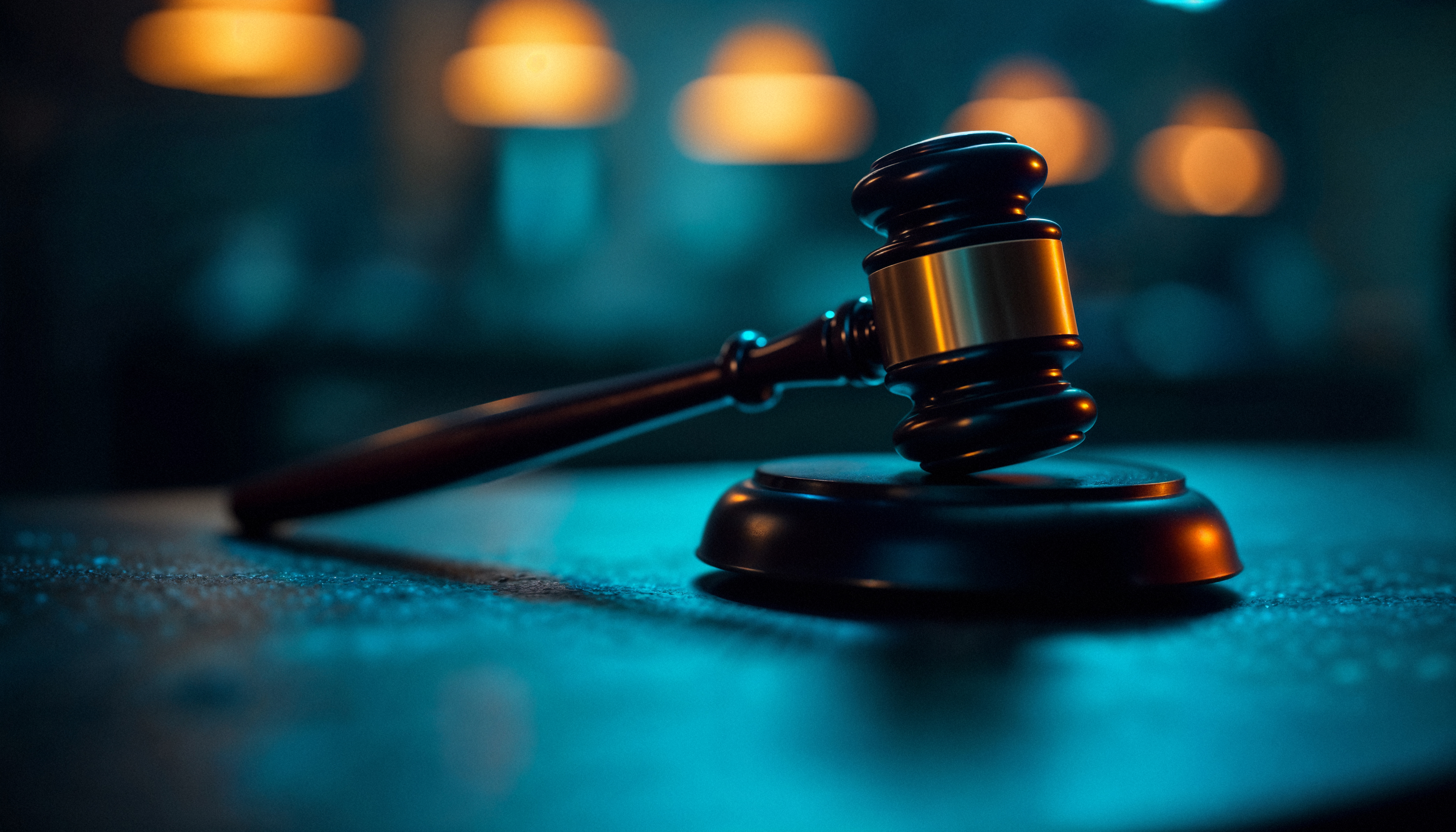 Legal Gavel Background